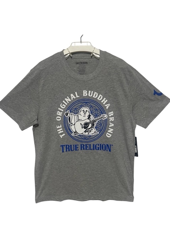 True Religion Other - TRUE RELIGION Original Buddha Brand Graphic Tee Heather Grey XL NWT